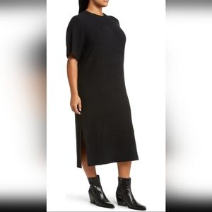 Boucle Midi Sweater Dress (Plus)